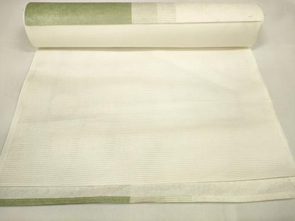平和屋着物＊夏物 長襦袢 反物 着尺 本駒絽 生成り色 洗える着物 未使用 DAAW7457zzz