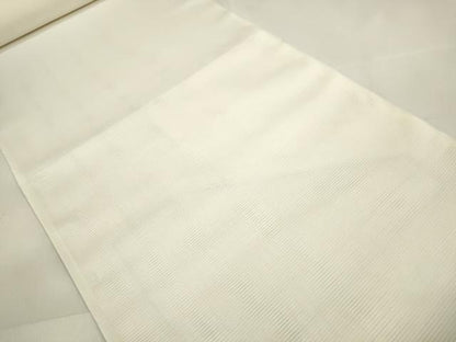 平和屋着物＊夏物 長襦袢 反物 着尺 本駒絽 生成り色 洗える着物 未使用 DAAW7457zzz