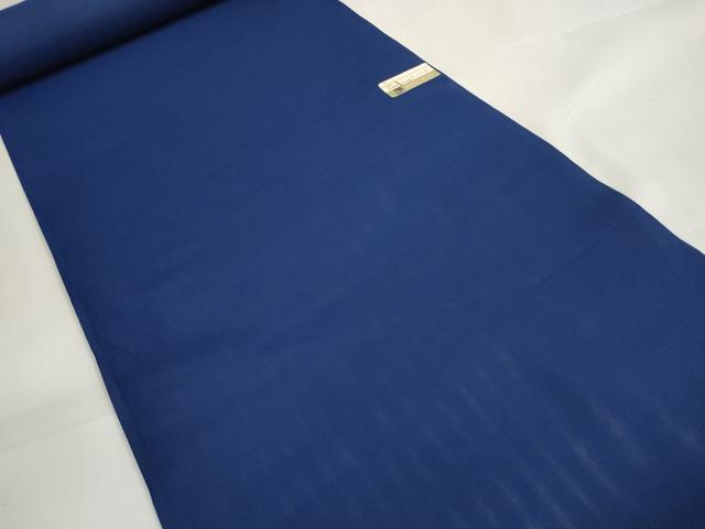 平和屋着物＊夏物　色無地　反物　着尺　絽　紺青色　洗える着物　未使用　DAAW7487zzz 平和屋着物＊夏物 色無地 反物 着尺 絽 留紺色 洗える着物 未使用