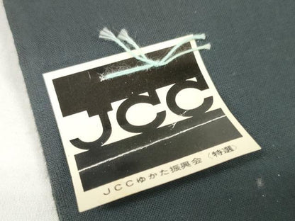 平和屋着物∴夏物 浴衣 反物 着尺 牡丹 綿 逸品 未使用 DAAW7496zzz