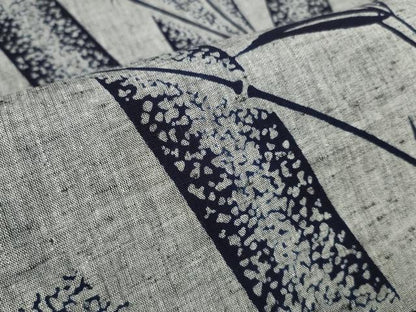 平和屋着物＊夏物　浴衣　反物　着尺　助六染　笹竹文　綿　逸品　未使用　DAAW7534zzz