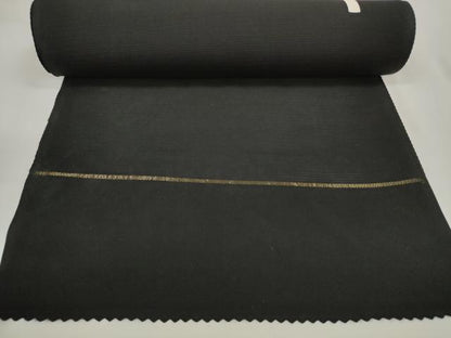 平和屋着物＊夏物 黒紋付 黒反物 着尺 絽 逸品 未使用 DAAW7683zzz