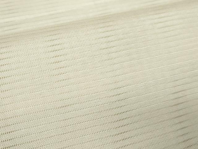 平和屋着物＊夏物　長襦袢　反物　着尺　駒絽　生成り色　逸品　未使用　DAAW7744zzz