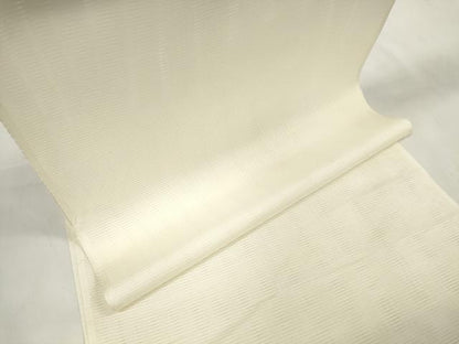 平和屋着物＊夏物　長襦袢　反物　着尺　駒絽　生成り色　逸品　未使用　DAAW7744zzz