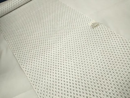 平和屋着物＊夏物 男性 白雲上布 反物 着尺 十字絣 キングサイズ 未使用 DAAW7877zzz