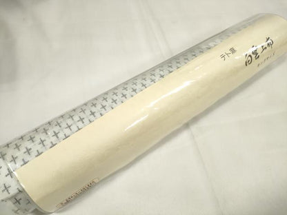 平和屋着物＊夏物 男性 白雲上布 反物 着尺 十字絣 キングサイズ 未使用 DAAW7877zzz