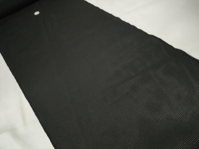 平和屋着物＊夏物 黒紋付 黒反物 着尺 絽 洗える着物 未使用 DAAW7966zzz
