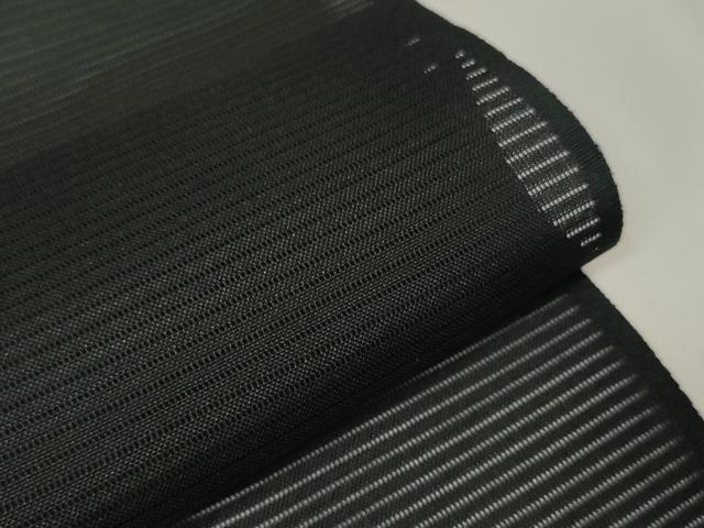 平和屋着物＊夏物 黒紋付 黒反物 着尺 絽 東レシルック 洗える着物 未使用 DAAW7968zzz