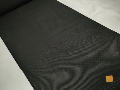 平和屋着物＊夏物 黒紋付 黒反物 着尺 絽 草木染 逸品 未使用 DAAW7969zzz