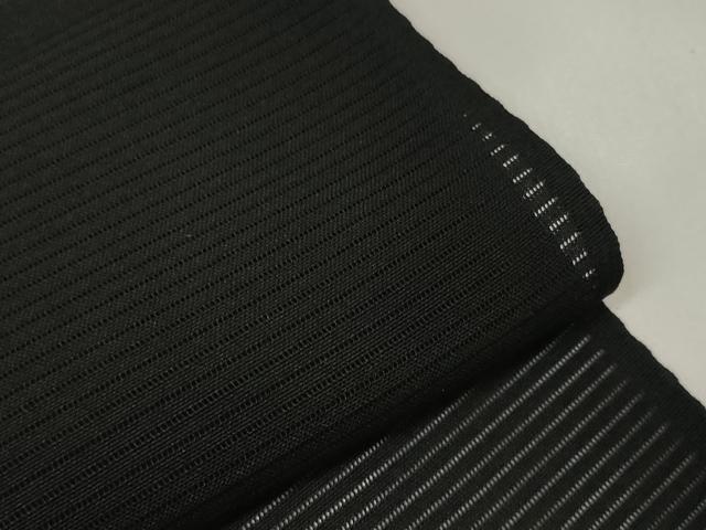 平和屋着物＊夏物 黒紋付 黒反物 着尺 絽 草木染 逸品 未使用 DAAW7969zzz