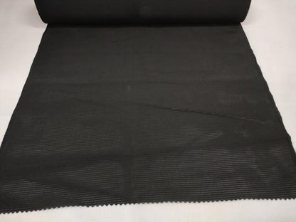 平和屋着物＊夏物 黒紋付 黒反物 着尺 絽 洗える着物 未使用 DAAW8002zzz