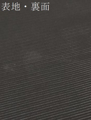 平和屋着物＊夏物 黒紋付 黒反物 着尺 絽 五泉 神光 古代泥黒染 逸品 未使用 DAAW8004zzz