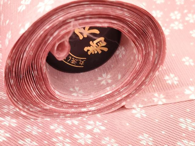 平和屋着物＊夏物 小紋 反物 着尺 絽 小花文 洗える着物 未使用 DAAW8061zzz