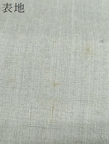 平和屋着物●本場結城紬　重要無形文化財　反物　着尺　豆がら茶色　証紙付き　逸品　未使用　DAAW8130zzz