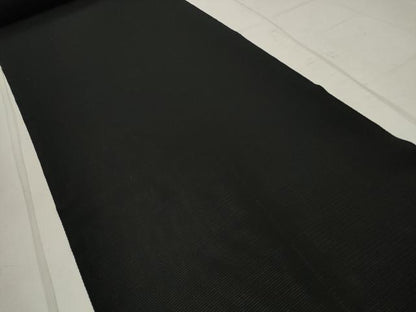 平和屋着物＊夏物 黒紋付 黒反物 着尺 五泉 檳榔子 皇室献上絹 逸品 未使用 DAAW8151zzz