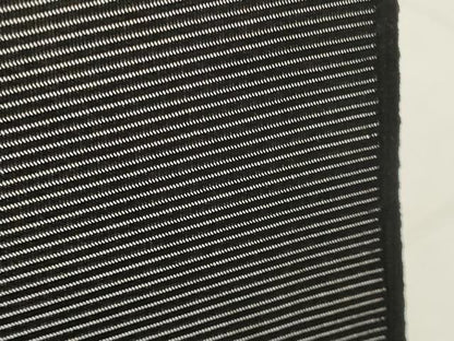 平和屋着物＊夏物 黒紋付 黒反物 着尺 五泉 檳榔子 皇室献上絹 逸品 未使用 DAAW8151zzz