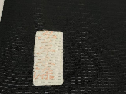 平和屋着物＊夏物 黒紋付 黒反物 着尺 京草木染 逸品 未使用 DAAW8152zzz