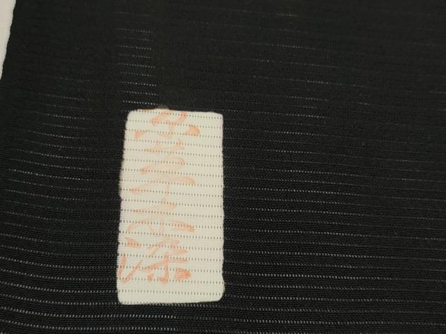 平和屋着物＊夏物 黒紋付 黒反物 着尺 京草木染 逸品 未使用 DAAW8152zzz