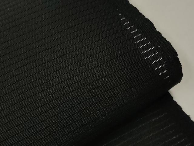 平和屋着物＊夏物 黒紋付 黒反物 着尺 絹ばら 逸品 未使用 DAAW8155zzz