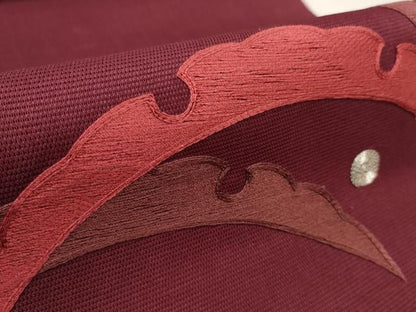 平和屋着物＊夏物 名古屋帯 帯反物 駒刺繍 総刺繍 露芝文 大丸扱い 逸品 未使用 DAAW8156zzz