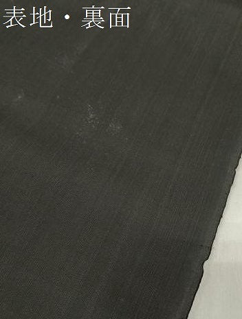 平和屋着物＊夏物 名古屋帯 帯反物 撫子 黒地 銀糸 逸品 未使用 DAAW8157zzz