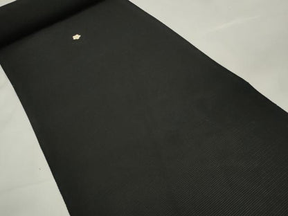 平和屋着物＊夏物 黒紋付 黒反物 着尺 絽 本堅牢染 逸品 未使用 DAAW8165zzz
