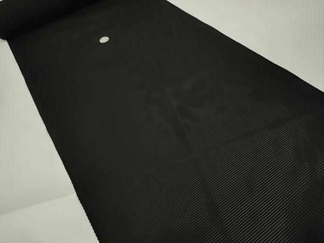 平和屋着物＊夏物 黒紋付 黒反物 着尺 絽 天翔 神路黒 紅花下 逸品 未使用 DAAW8177zzz