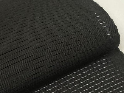 平和屋着物＊夏物 黒紋付 黒反物 着尺 絽 天翔 神路黒 紅花下 逸品 未使用 DAAW8177zzz