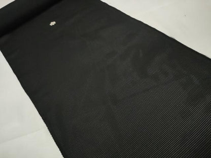平和屋着物＊夏物 黒紋付 黒反物 着尺 絽 洗える着物 未使用 DAAW8178zzz