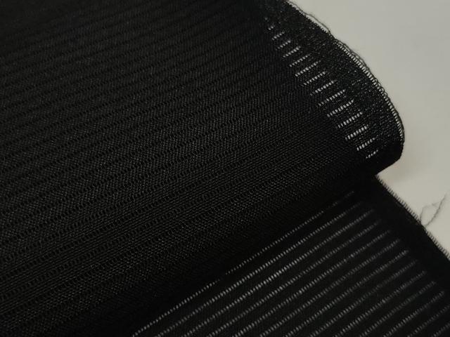 平和屋着物＊夏物 黒紋付 黒反物 着尺 絽 洗える着物 未使用 DAAW8178zzz