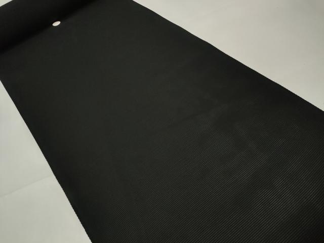 平和屋着物＊夏物 黒紋付 黒反物 着尺 駒絽 古代泥黒染 神光黒 逸品 未使用 DAAW8180zzz