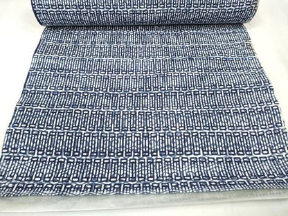 平和屋着物∴夏物 男性 浴衣 反物 着尺 抽象文様 綿 逸品 未使用 DAAW8183zzz