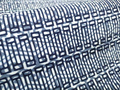 平和屋着物∴夏物 男性 浴衣 反物 着尺 抽象文様 綿 逸品 未使用 DAAW8183zzz