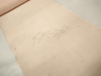 平和屋着物＊夏物 付下げ 反物 着尺 駒絽 草花文 ドロンワーク 伊と幸 逸品 未使用 DAAW8186zzz