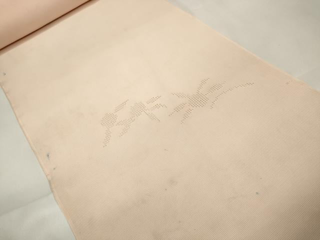 平和屋着物＊夏物 付下げ 反物 着尺 駒絽 草花文 ドロンワーク 伊と幸 逸品 未使用 DAAW8186zzz