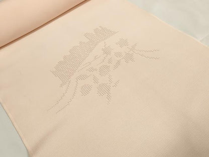 平和屋着物＊夏物 付下げ 反物 着尺 駒絽 草花文 ドロンワーク 伊と幸 逸品 未使用 DAAW8186zzz