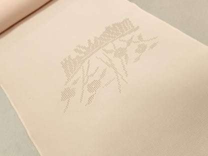 平和屋着物＊夏物 付下げ 反物 着尺 駒絽 草花文 ドロンワーク 伊と幸 逸品 未使用 DAAW8186zzz