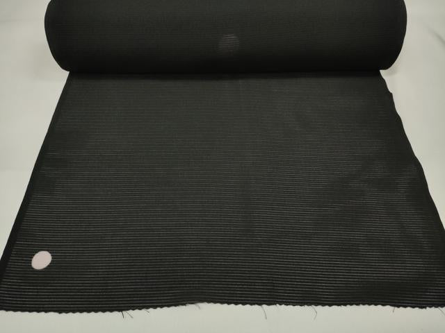 平和屋着物＊夏物 黒紋付 黒反物 着尺 絽 洗える着物 未使用 DAAW8191zzz