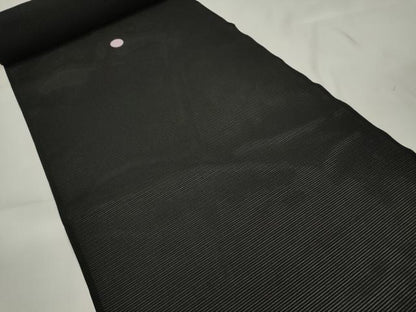 平和屋着物＊夏物 黒紋付 黒反物 着尺 絽 洗える着物 未使用 DAAW8191zzz