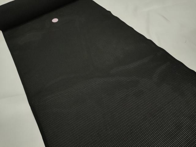 平和屋着物＊夏物 黒紋付 黒反物 着尺 絽 洗える着物 未使用 DAAW8191zzz