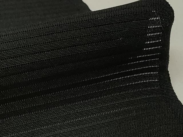 平和屋着物＊夏物 黒紋付 黒反物 着尺 駒絽 藍下黒染 逸品 未使用 DAAW8192zzz