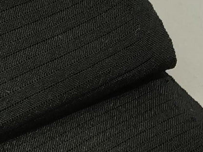 平和屋着物＊夏物 黒紋付 黒反物 着尺 壁絽 堅牢染 瑞鳳黒 逸品 未使用 DAAW8193zzz
