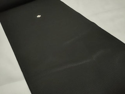 平和屋着物＊夏物 黒紋付 黒反物 着尺 駒絽 五泉 本藍下 逸品 未使用 DAAW8195zzz