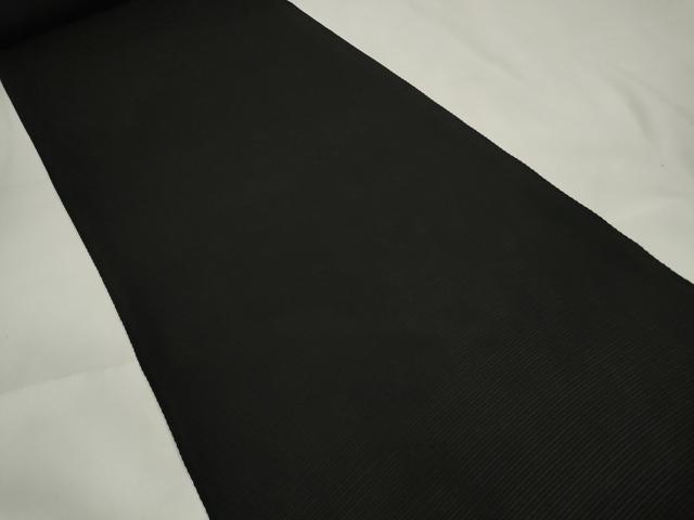 平和屋着物＊夏物 黒紋付 黒反物 着尺 絽 甲州黒 京染 逸品 未使用 DAAW8226zzz