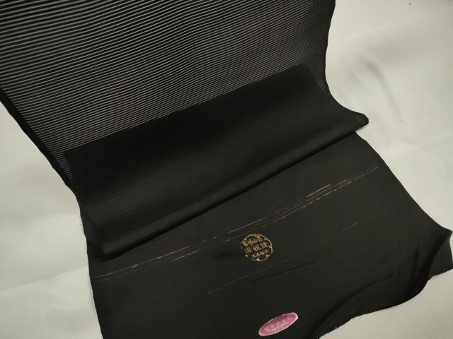 平和屋着物＊夏物 男性 黒紋付 羽織・コート 黒生地 反物 着尺 堅牢染 逸品 未使用 DAAW8227zzz