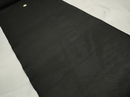平和屋着物＊夏物 黒紋付 黒反物 着尺 絽 逸品 未使用 DAAW8228zzz