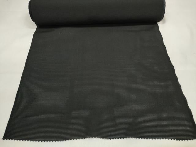 平和屋着物＊夏物 黒紋付 黒反物 着尺 絽 洗える着物 未使用 DAAW8229zzz