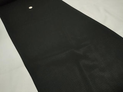 平和屋着物＊夏物　黒紋付　黒反物　着尺　駒絽　五泉　古代泥黒染　神光黒　逸品　未使用　DAAW8231zzz