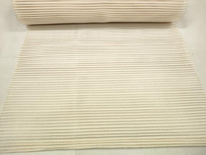 平和屋着物＊夏物　名古屋帯　帯反物　絽綴れ　横段文　金糸　逸品　未使用　DAAW8260zzz