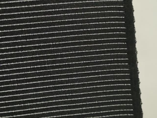 平和屋着物＊夏物 黒紋付 黒反物 着尺 絽 五泉 憲法染 神路黒 逸品 未使用 DAAW8269zzz